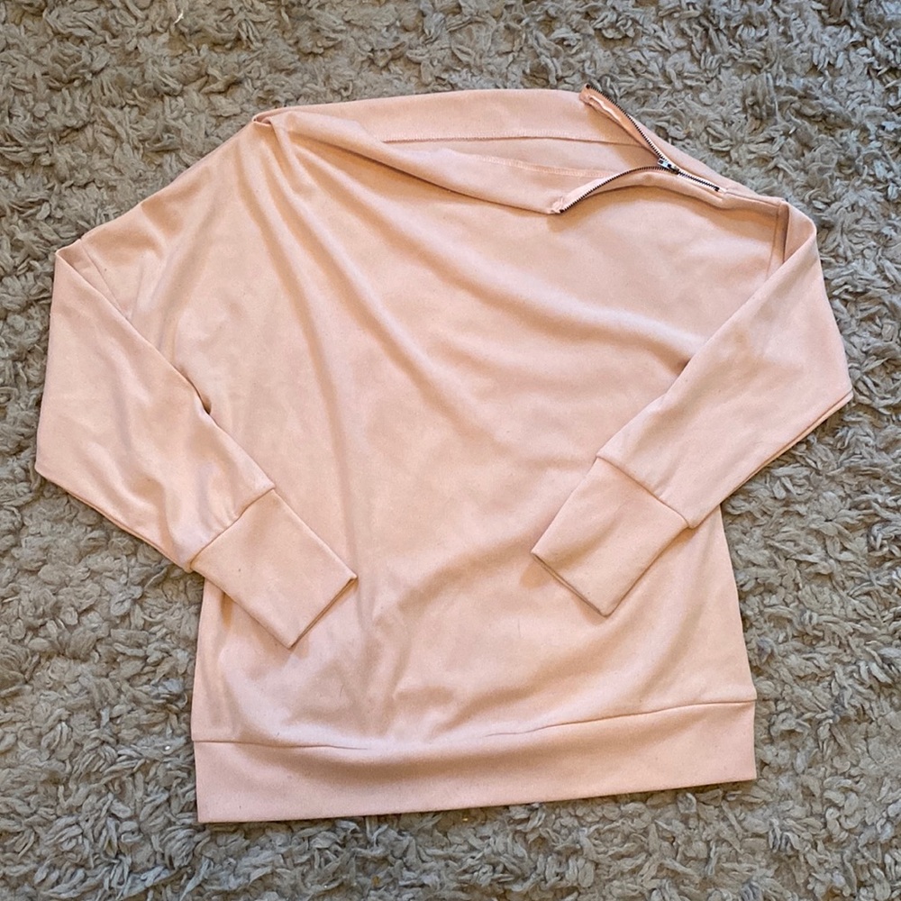 Amazon Off Shoulder Adjustable Zip Shirt